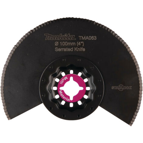 MAKITA B-64967 Cuchilla segmentada de sierra 100 STARLOCK (1/4)