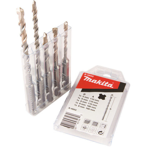 MAKITA B-49052 Estuche SDS-V-PLUS MAK4 5pcs (1/2)
