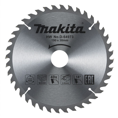 MAKITA D-64973 DISCO TCT 190/30/40D MADERA (1/3)