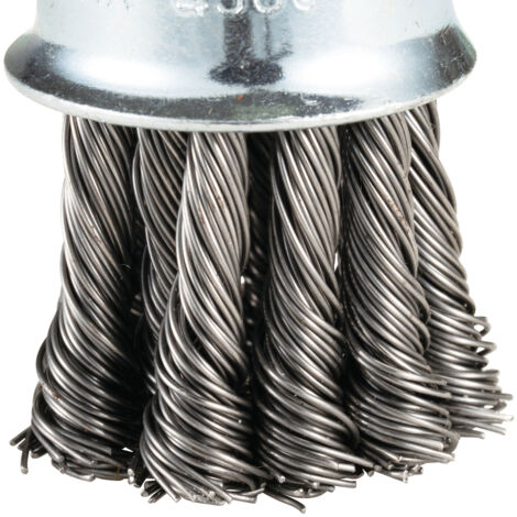 MAKITA D-40026 - Cepillo de alambre para acabado de 25 mm con vastago 6 mm