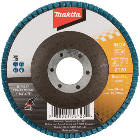 MAKITA D-74217 Disco de láminas 115 (G120) metal (1/2)