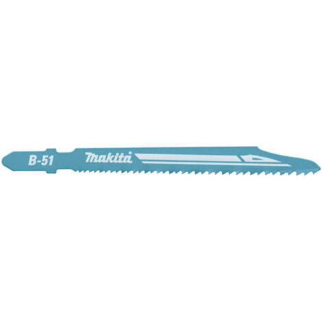 Makita B-06476 Hoja de sierra de calar B-51 metal5pcs