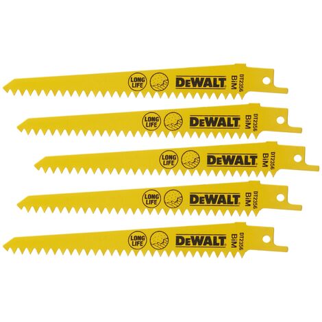 Hojas sierra sable de cobalto para usos especiales  DeWalt DT2356-QZ