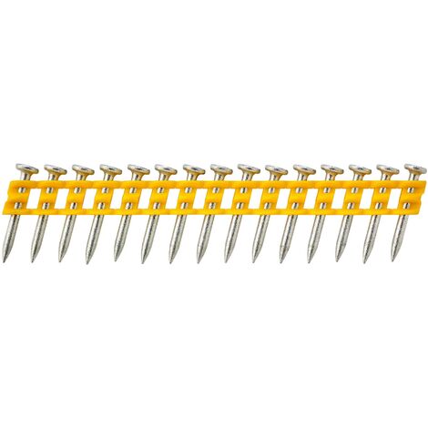 Caja de 1005 clavos estándar para hormigón para clavadora 2.6x25MM - DEWALT - DCN8901025