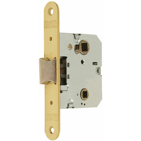 Picaporte de embutir en madera para cerraduras de paso o condena. 1419-2-50 MCM