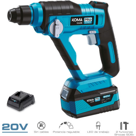 Kit taladro perforador con batería y cargador Koma Tools Pro Series Battery (1/7)