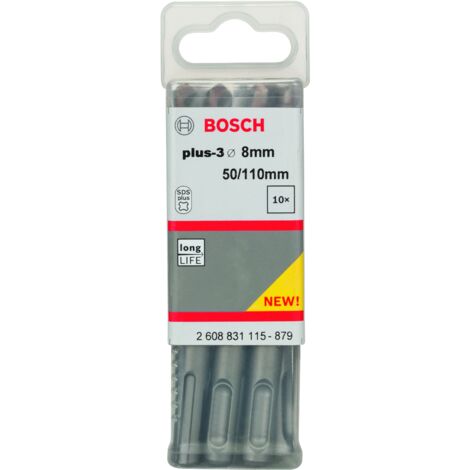 Brocas para martillos perforadores SDS plus-3 BOSCH 2608831115 (1/5)