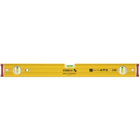 STABILA Nivel de burbuja Tipo 96-2 ampollas - 122cm - 15229