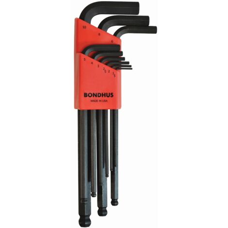 LLAVE ALLEN LARGA BOLA JG 9PZ - 1,5-10 MM (1/2)