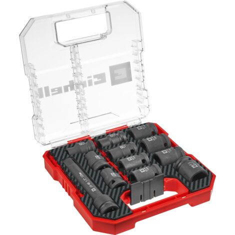 Juego de 12 llaves de impacto (de 10 a 22 mm)  EINHELL 49109283