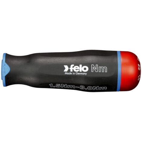 Mango destornillador dinamométrico Nm 1,5 - 3,0 Nm  Felo 10000206