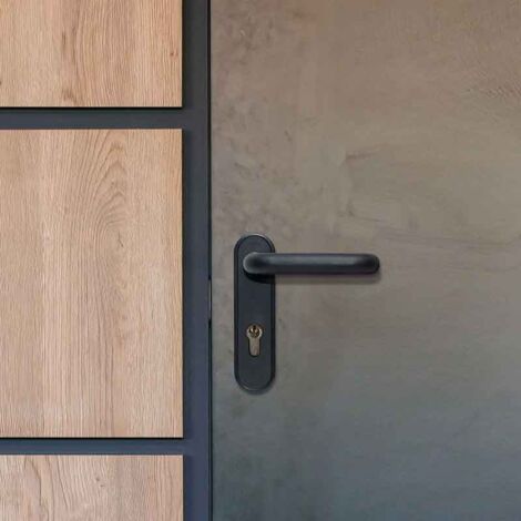 Manilla para puerta cortafuegos con pomo (DIN 18273)  MICEL 00236