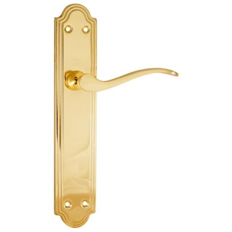 Manilla latonada para puertas (45x240x52 mm)  MICEL 01777