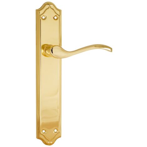Manilla latonada para puertas (45x250x55 mm)  MICEL 01666