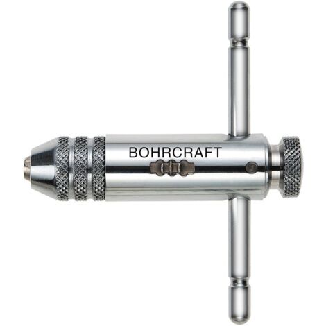 Giramacho en T con crique // Nr.1 / M 3-10 corto suelto  Bohrcraft 43021500001 (1/2)
