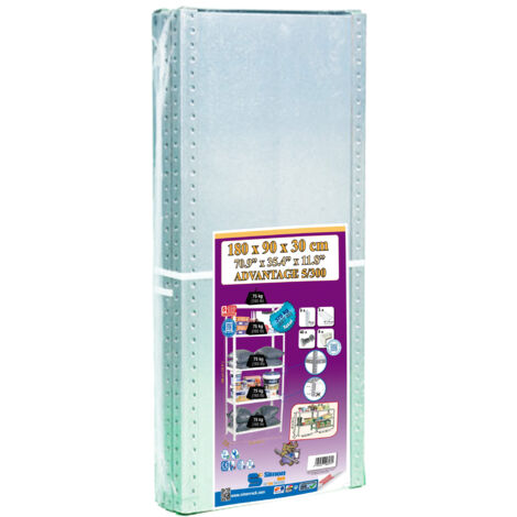 Estantería SIMONCLASSICS Advantage Kit 4/400 1500 galvanizado (1/5)