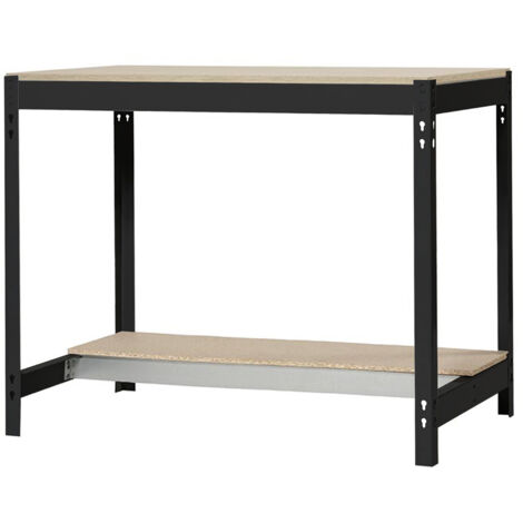 -CAHERSA- MESA DE TRABAJO SIMONWORK BT0 1500x600 GALVA/MADERA 842x1510x610