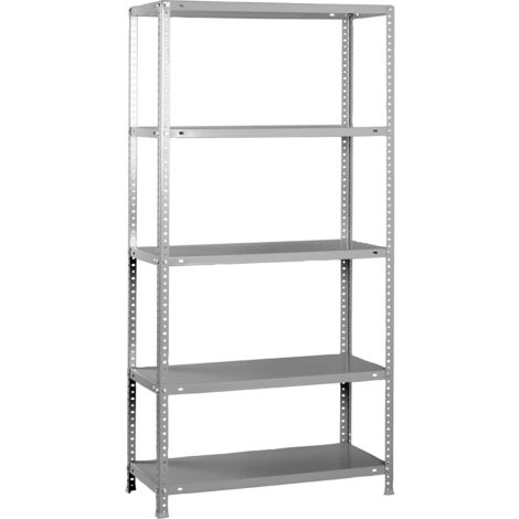 ESTANTERIA ADVANTAGE 5/300 GRIS 1800x900x300 ESTANTERIAS SIMON