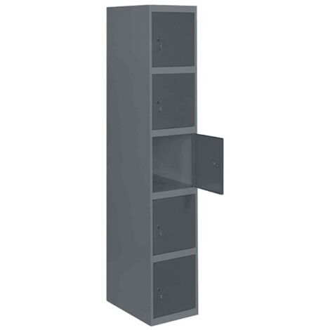 Casillero metálico SIMONLOCKER (180x40x50cm) ANTRACITA