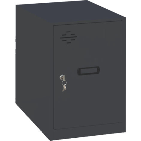 Casillero metálico SIMONLOCKER (47,5x30x50cm) ANTRACITA (1/5)