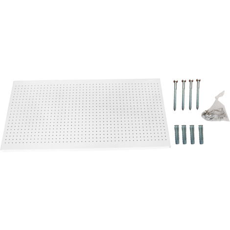 Panel perforado para herramientas SIMONWORK (40x90x3,5cm) BLANCO