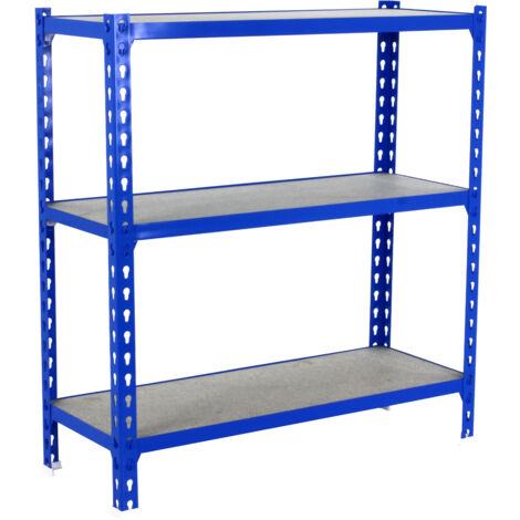 Estantería SIMONRACK Maderclick superplus 3/300 900 azul/madera (1/5)