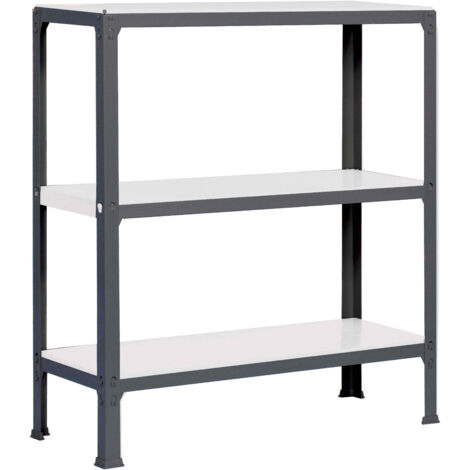 Estantería SIMONRACK Simonhome click mini 3/300 antracita/blanco (1/4)