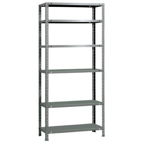 ESTANTERIA ADVANTAGE 6/400 GRIS 2000x900x400 ESTANTERIAS SIMON