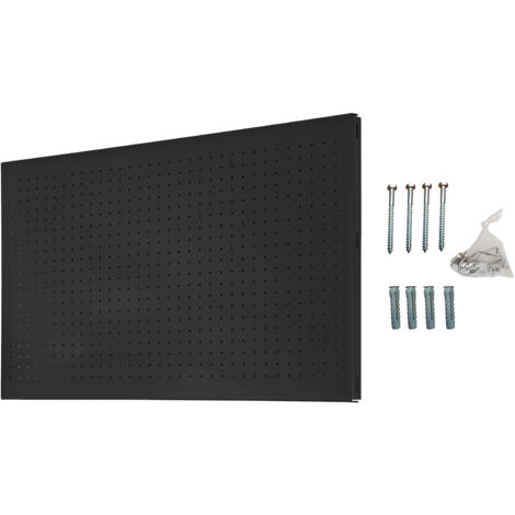 Panel Herramientas Panelclick 900x600 antracita + 8 hook