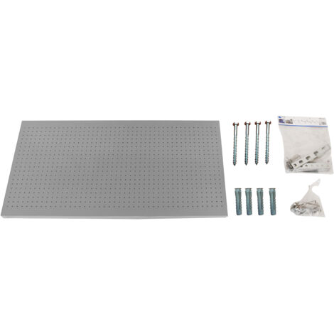 Panel perforado para herramientas SIMONWORK (40x90x3,5cm) GRIS