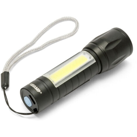 Mini linterna LED recargable con zoom + linterna COB THOR MAX VELAMP (1/2)