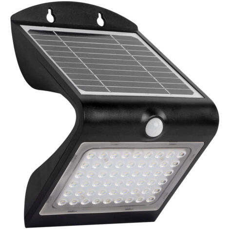 Aplique LED de 4 W (500 lm) con carga solar y sensor de movimiento COLOMBA VELAMP (1/5)