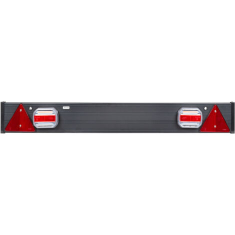 BARRA PARA REMOLQUE CON 2 PILOTOS LED Y 2 CATAREFLECTANTES JBM 54163