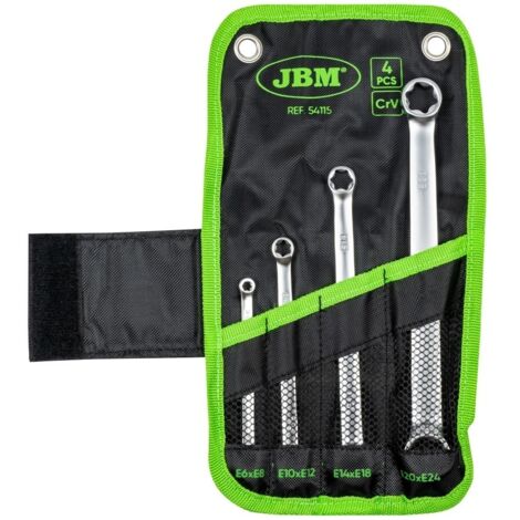 JUEGO DE 4 LLAVES TORX PLANAS JBM 54115