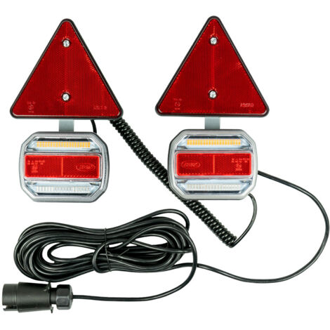 KIT MAGNÉTICO DE 2 PILOTOS LED Y 2 CATAREFLECTANTES JBM 54162