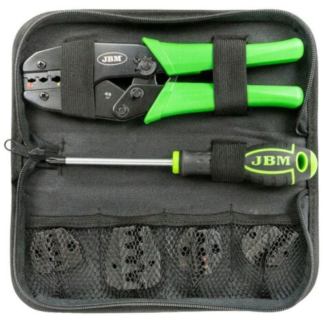 JBM54254 Alicate para terminales con punta intercambiable