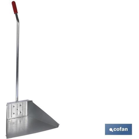 COFAN recogedor metal extra mod tamar , Recogedor metálico modelo Tamar. Fabricado completamente en metal galvanizado. Incluye mango de sujeción para una mayor comodidad. Las medid