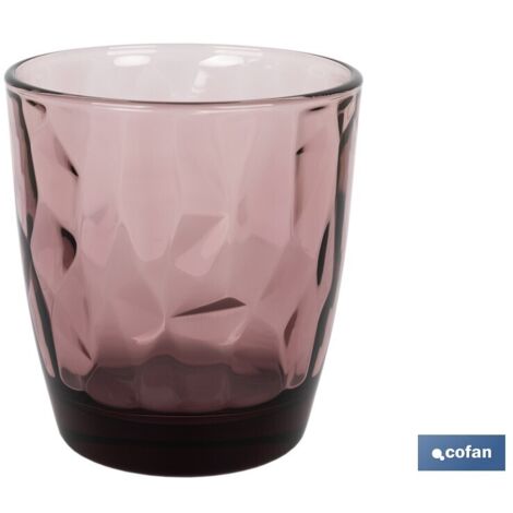 Pack de 6 vasos altos modelo Jade Púrpura de 30,5cl. COFAN 40011055