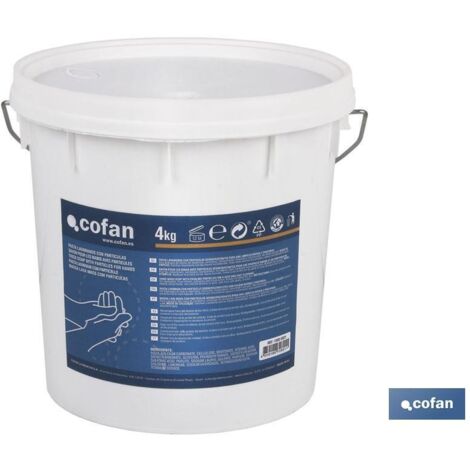 COFAN CREMA LAVAMANOS C/PARTICULAS CUBO (CUBO 4KG.