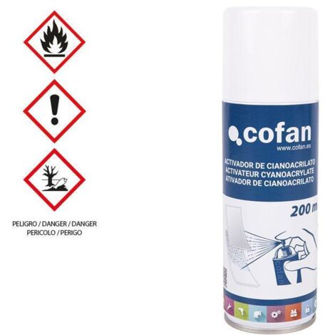 Activador de cianoacrilato (200 ml) COFAN 15000032