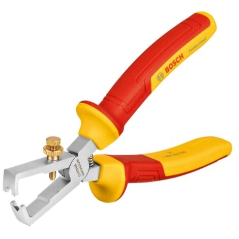 BOSCH 1600A02NE7 Alicates aislados pelacables VDE (160 mm) (1/2)