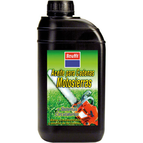 Aceite lubricante 1 lt cadena motosierra krafft 55944 1 lt