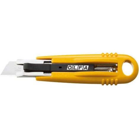 olfa-sk-4/24-cutter de seguridad con cuchilla trapezoidal de 17,5 mm en bolsa de plástico (caja 24)