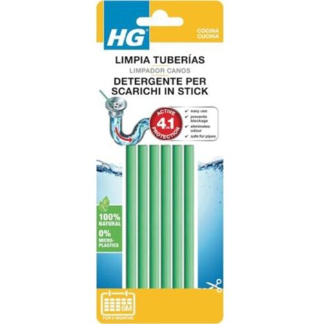HG STICKS LIMPIA TUBERIAS