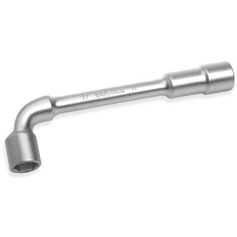 Llave de pipa abierta 6x6 CrV 22mm  DOGHER 462-22 (1/2)