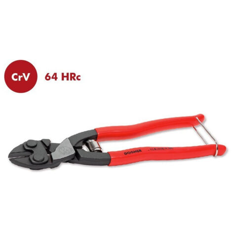 Alicate articulado, corte diagonal, con muelle (225 mm)  DOGHER 207-225