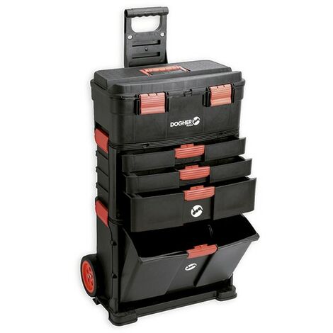 Trolley, 3 módulos (505 x 330 x 835 mm)  DOGHER 051-004