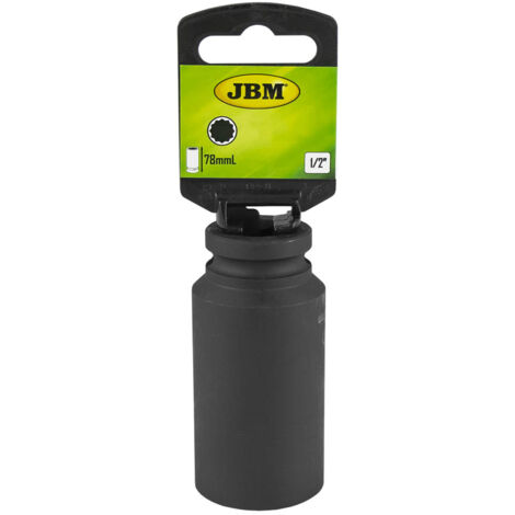 Vaso de impacto de 12 cantos de ½" 34mm. JBM11617
