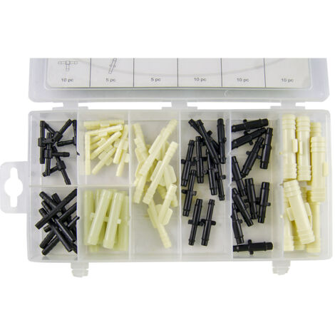 ESTUCHE DE CONECTORES DE MANGUERA 65 PIEZAS JBM53434 (1/3)
