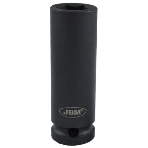 Vaso de impacto largo hexagonal de ½" 27mm.  JBM12072 (1/3)